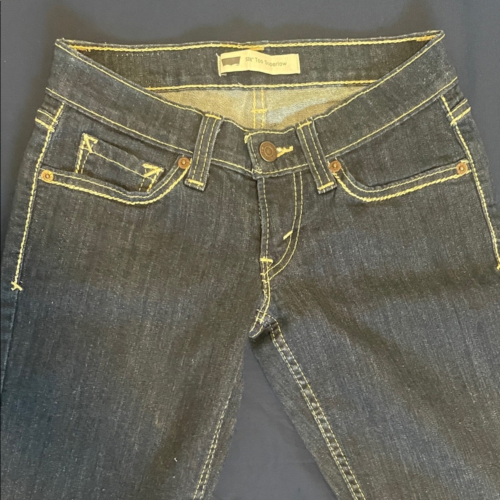 Levi's Dark Indigo Straight Leg Jeans